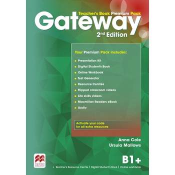 Gateway 2nd Edition B1+ Teachers Book Premium Pack