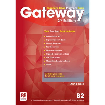 Gateway 2nd Edition B2 Teachers Book Premium Pack