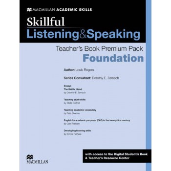Skillful Listening & Speaking Teachers Book Premium Pack - Foundation