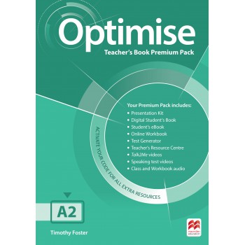 Optimise Teachers Book Premium Pack A2