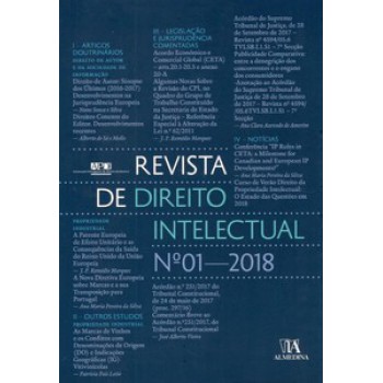 Revista De Direito Intelectual: Nº 01