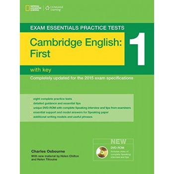 Cambridge First Practice: Tests 1 With Key + Dvd-rom