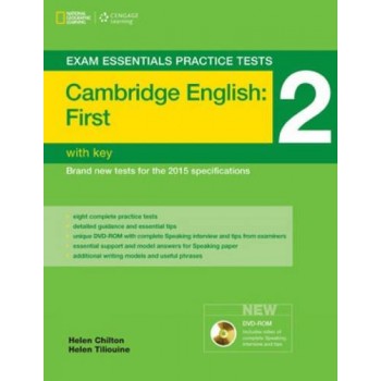 Cambridge First Practice: Tests 2 Without Key + Dvd-rom