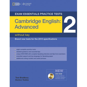 Cambridge Advanced Practice: Tests 2 Without Key + Dvd-rom