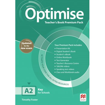 Optimise Teachers Book Premium Pack A2