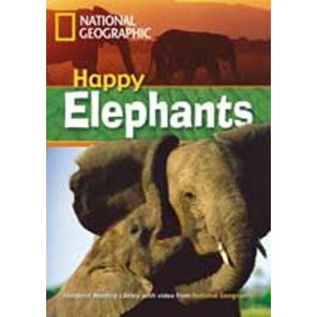 Footprint Reading Library - Level 1 800 A2 - Happy Elephants: British English + Multirom