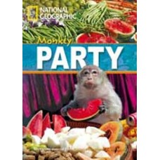 Footprint Reading Library - Level 1 800 A2 - Monkey Party: British English + Multirom