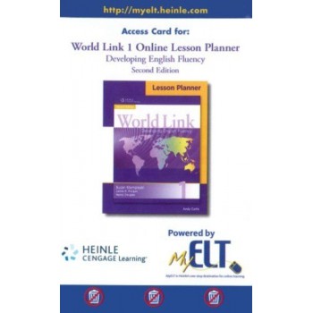 World Link 2nd Edition Book 1: Online Lesson Planner