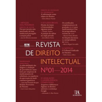 Revista De Direito Intelectual: Nº 01