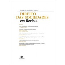 Direito Das Sociedades Em Revista: Outubro 2022, Ano Xiii, Vol. 28, Semestral