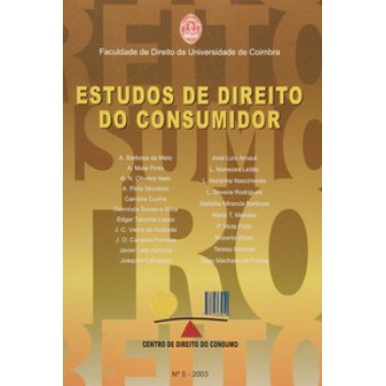 Estudos De Direito Do Consumidor