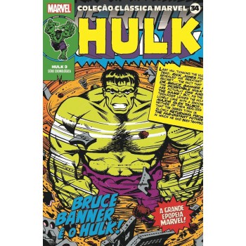 Coleção Clássica Marvel Vol.34 - Hulk Vol.03