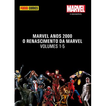 Box Anos 2000: O Renascimento Da Marvel Vol 1: Vol. 1 Ao Vol. 5