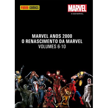 Box Anos 2000: O Renascimento Da Marvel Vol 2: Vol. 6 Ao Vol. 10