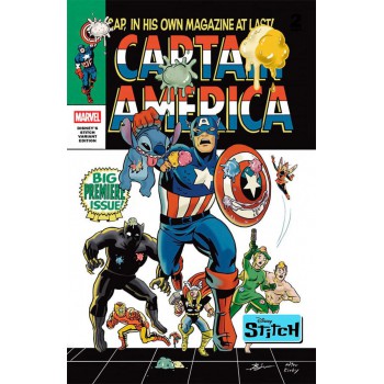 Avante, Vingadores! (2022) Vol. 20/38 - Capa Variante Stitch