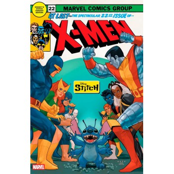 Os Abulosos X-men (2025) 04 - Capa Variante Stitch Os Abulosos X-men (2025) 04 - Capa Variante Stitch