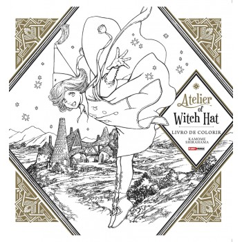 Atelier O Witch Hat - Livro De Colorir