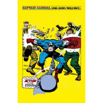 Coleção Clássica Marvel: Nova Ase Vol. 08 - Capitão América 5 - Quando Adormecido Desperta!