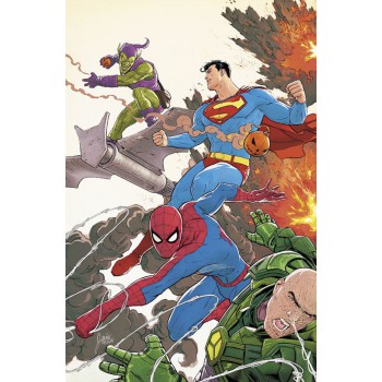 Superman/homem-aranha - Capa Variante 02