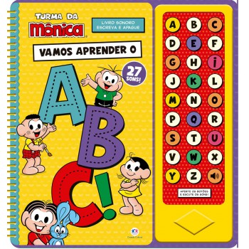 Turma Da Mônica - Vamos Aprender O Abc