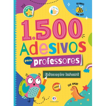 1500 Adesivos Para Professores - Educação Infantil