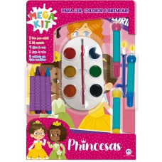 Princesas - Ler, Colorir E Brincar