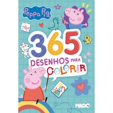 Peppa Pig - 365 Desenhos Para Colorir (magic Kids)