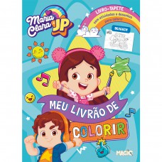 Maria Clara E Jp - Meu Livrão De Colorir (magic Kids)