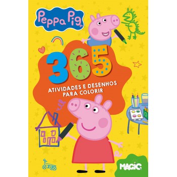 Peppa Pig - 365 Atividades E Desenhos Para Colorir (magic Kids)