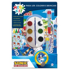 Sonic - Ler, Colorir E Brincar