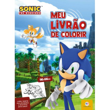 Sonic - Meu Livrão De Colorir