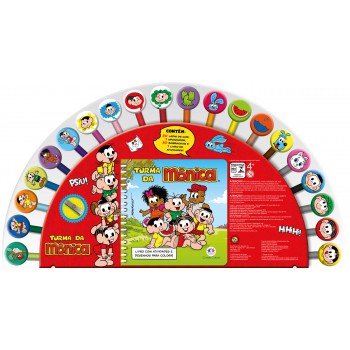 Turma Da Mônica - Livro Com Atividades E Desenhos Para Colorir Turma Da Mônica - Livro Com Atividades E Desenhos Para Colorir