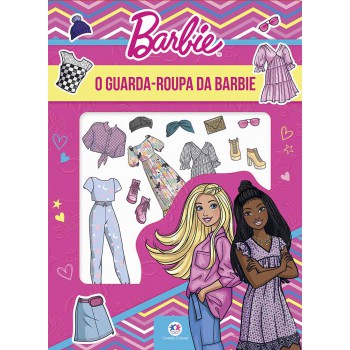 Barbie - O Guarda-roupa Da Barbie - Com Mais De 80 Peças Em Adesivos Reutilizáveis