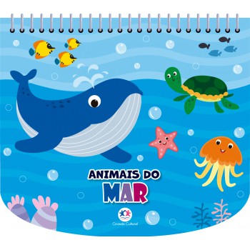 Animais Do Mar - Livro Com Canetinha Animais Do Mar - Livro Com Canetinha