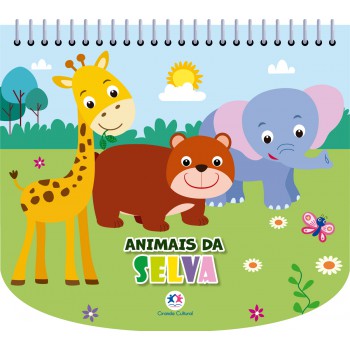 Animais Da Selva - Livro Com Canetinha Animais Da Selva - Livro Com Canetinha