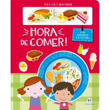 Hora De Comer! - Com Adesivos Em Feltro