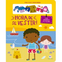Hora De Se Vestir! - Com Adesivos Em Feltro