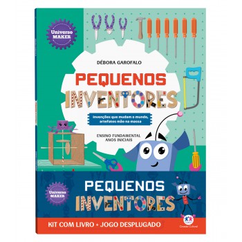 Pequenos Inventores - Kit Com Livro + Jogo Desplugado