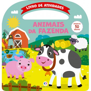 Animais Da Fazenda - Atividades E Mais 50 Adesivos Animais Da Fazenda - Atividades E Mais 50 Adesivos