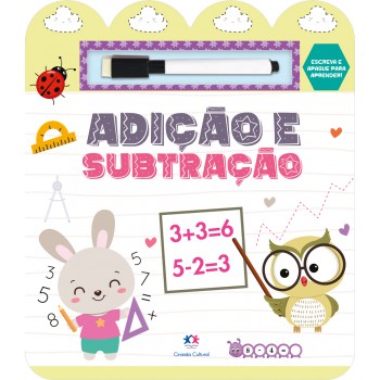 Adição E Subtração - Escreva E Apague Para Aprender Adição E Subtração - Escreva E Apague Para Aprender