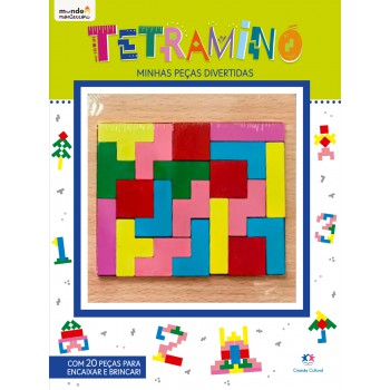 Tetraminó - Com 20 Peças Para Brincar E Aprender