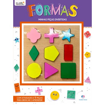 Formas - Com 9 Peças Para Brincar E Aprender