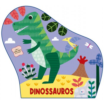 Dinossauros - Livro Com Quebra-cabeça Dinossauros - Livro Com Quebra-cabeça