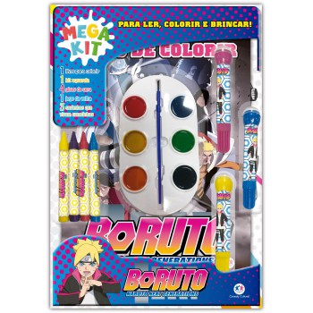 Boruto - Ler, Colorir E Brincar