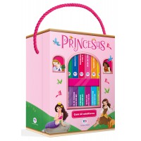 Princesas - Box Com 12 Mini Livros