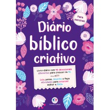 Livro-diário Bíblico Criativo - Para Meninas