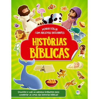 Histórias Bíblicas - Com Adesivos Brilhantes