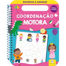 Coordenação Motora - Escreva E Apague - Livro Com Espiral