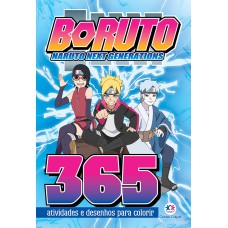Boruto - 365 Atividades E Desenhos Para Colorir