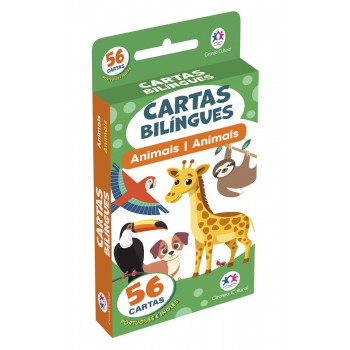 Lash Cards Cartas Bilíngues - Animais - Animals